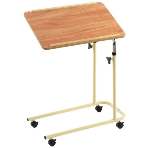 Picture of L Style Over Bed Table (With Castors)