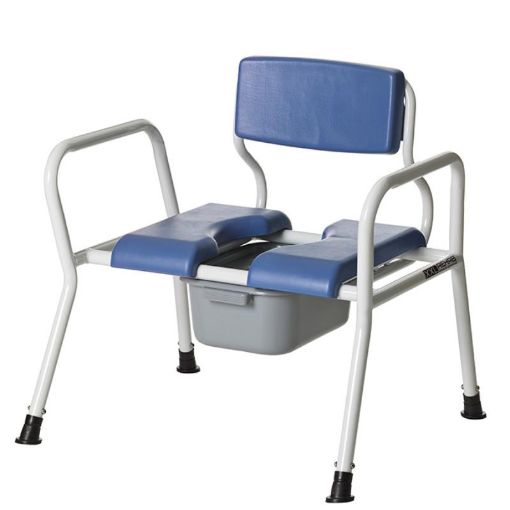 Picture of XXL-Rehab Bedside Commode 71cm with bucket use code 0142-071-000