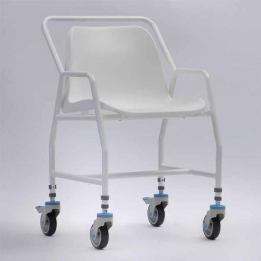 Picture of Tilton Mobile Shower Chair - Adj Height - 4 Brake Castors